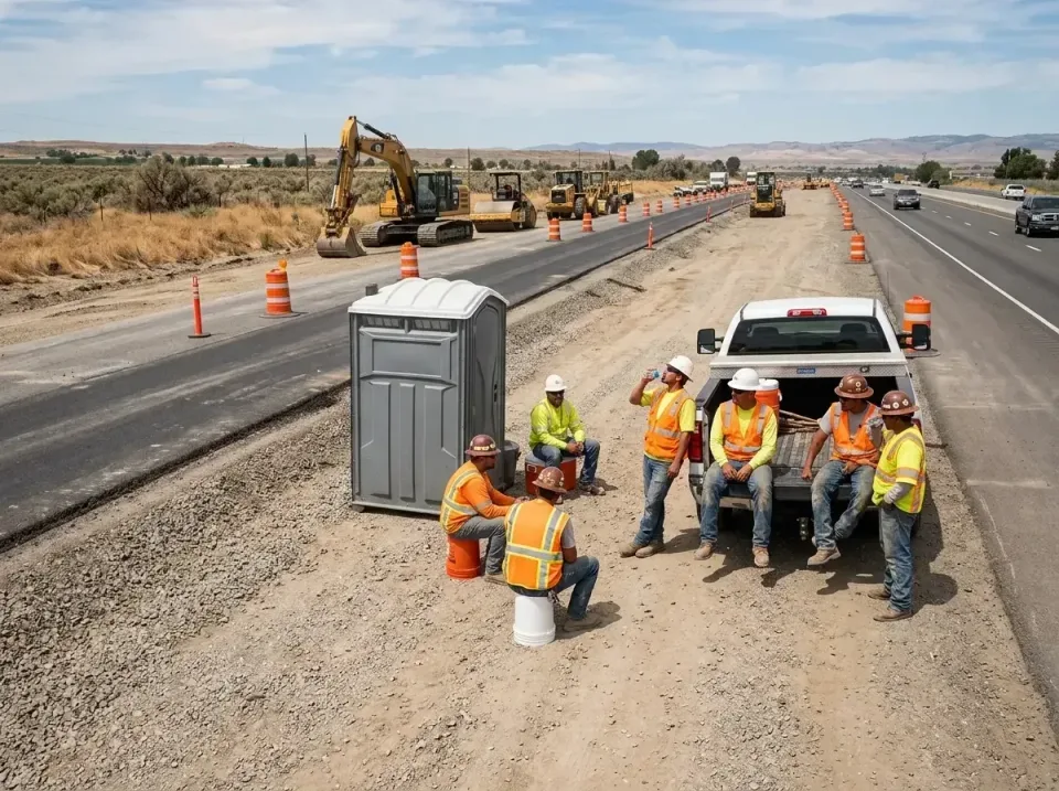 highway-road-construction-crew-007 — frequently asked questions, Porta Potty and Restroom Rentals in Sturgis, MI